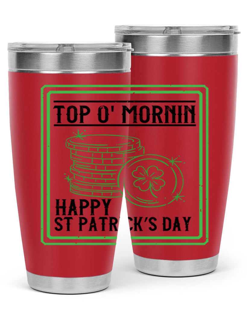 top o mornin happy st patrick’s day Style 8#- St Patricks Day- Tumbler