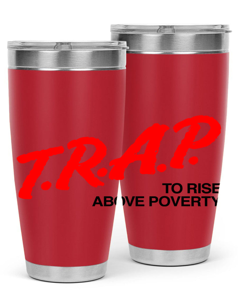 trap 17#- black words phrases- Cotton Tank