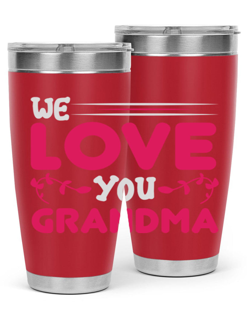 we love you grandma 27#- mom- Tumbler