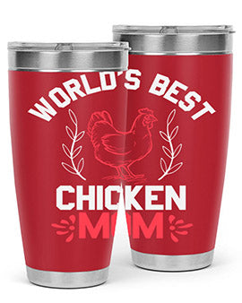 world’s best chicken mom Style 1#- chicken- Tumbler