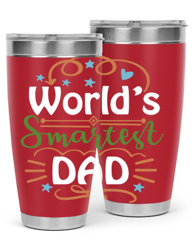 world’s smartest dad 2#- fathers day- Tumbler