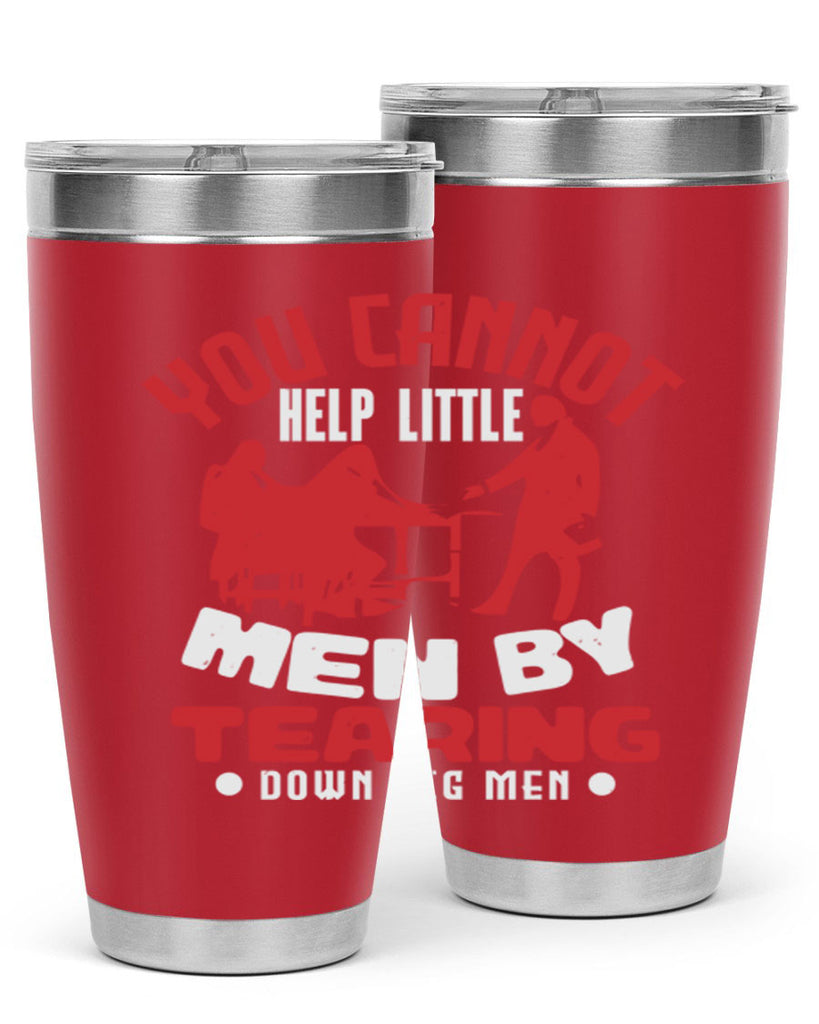 you cannot help little men Style 72#- Fourt Of July- Tumbler