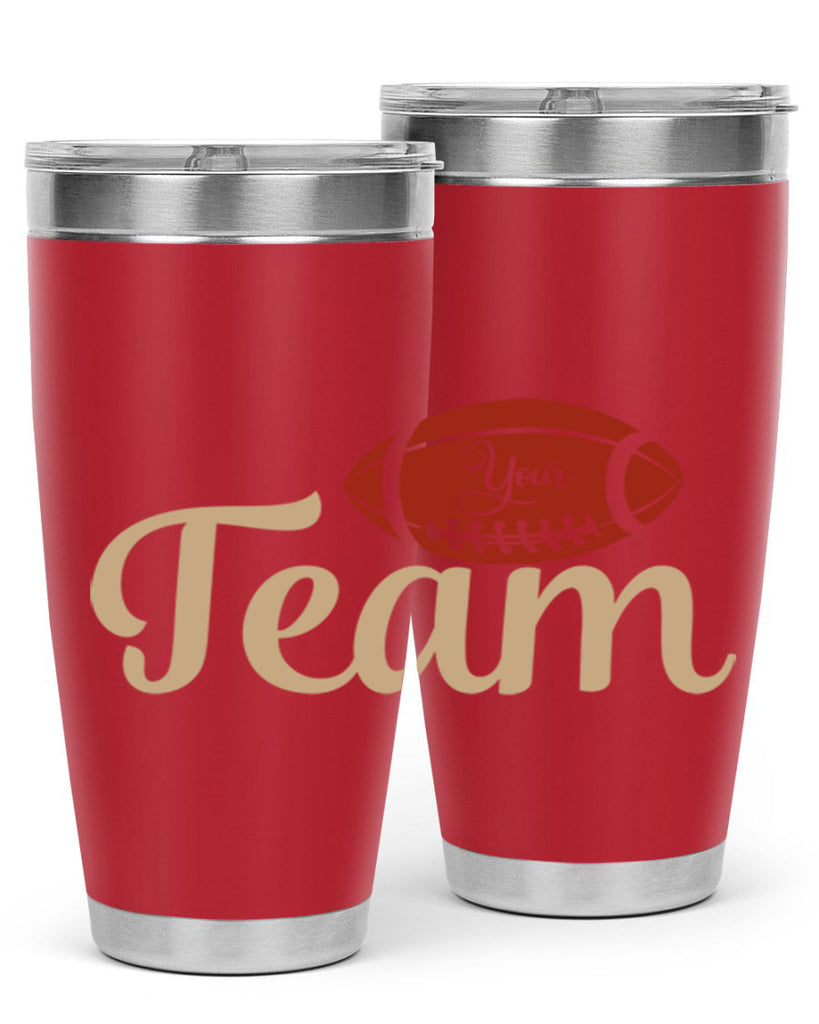 your team 2271#- softball- Tumbler