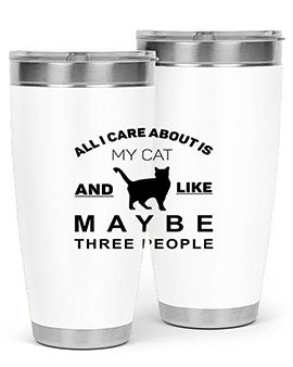 All I Care About is Style 26#- cat- Tumbler