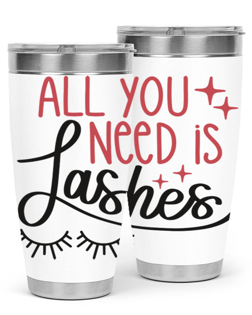 All You Need Is Lashes Style 146#- make up- Tumbler