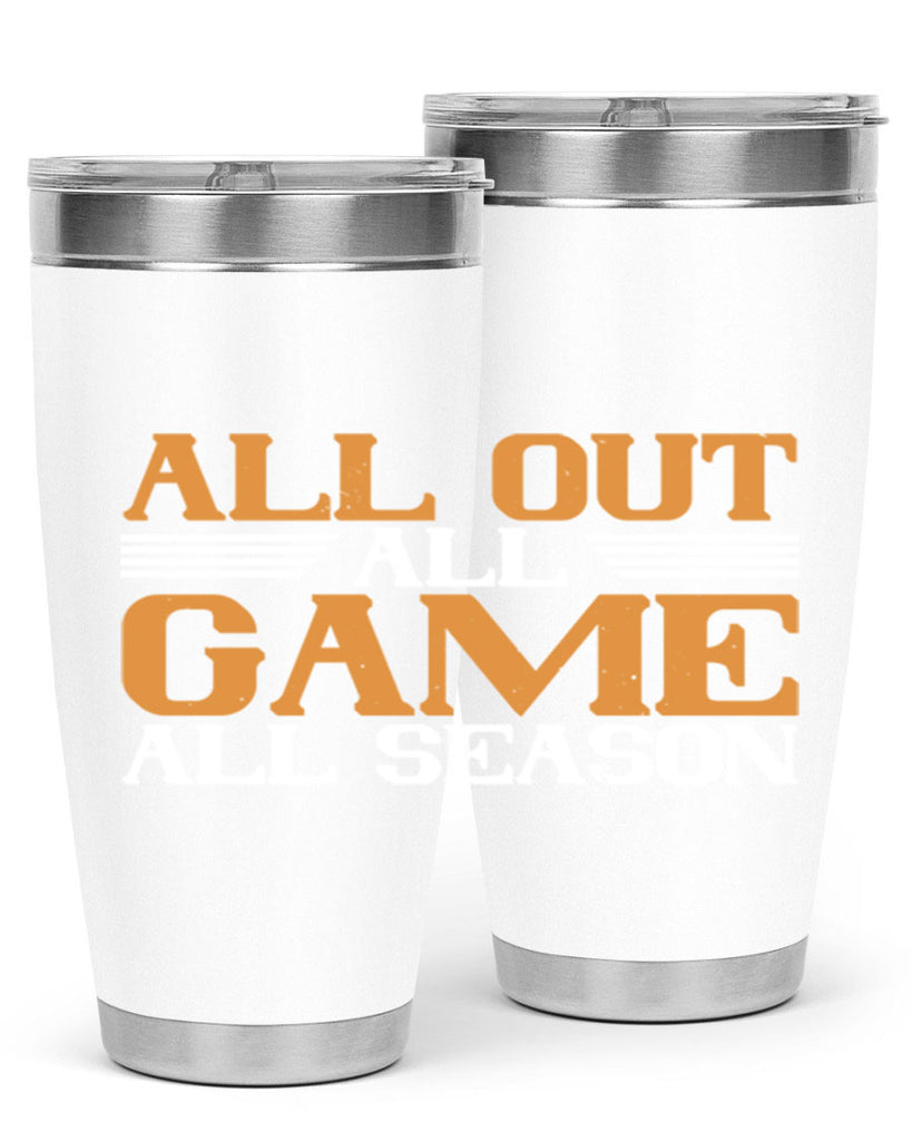 All out all game all season 2238#- badminton- Tumbler