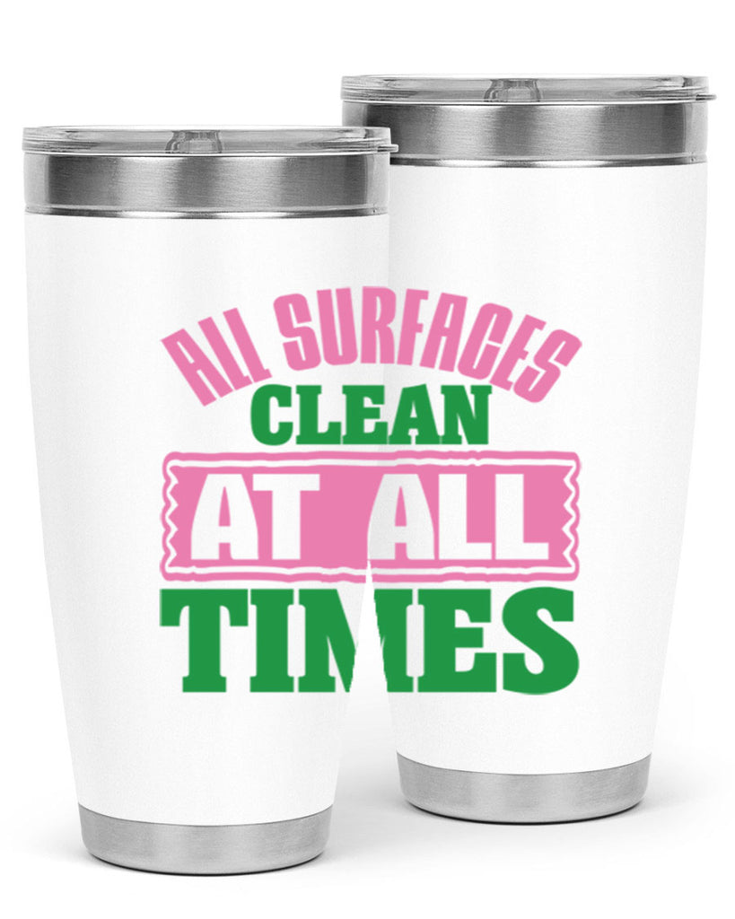 All surfaces clean at all times Style 1#- cleaner- tumbler