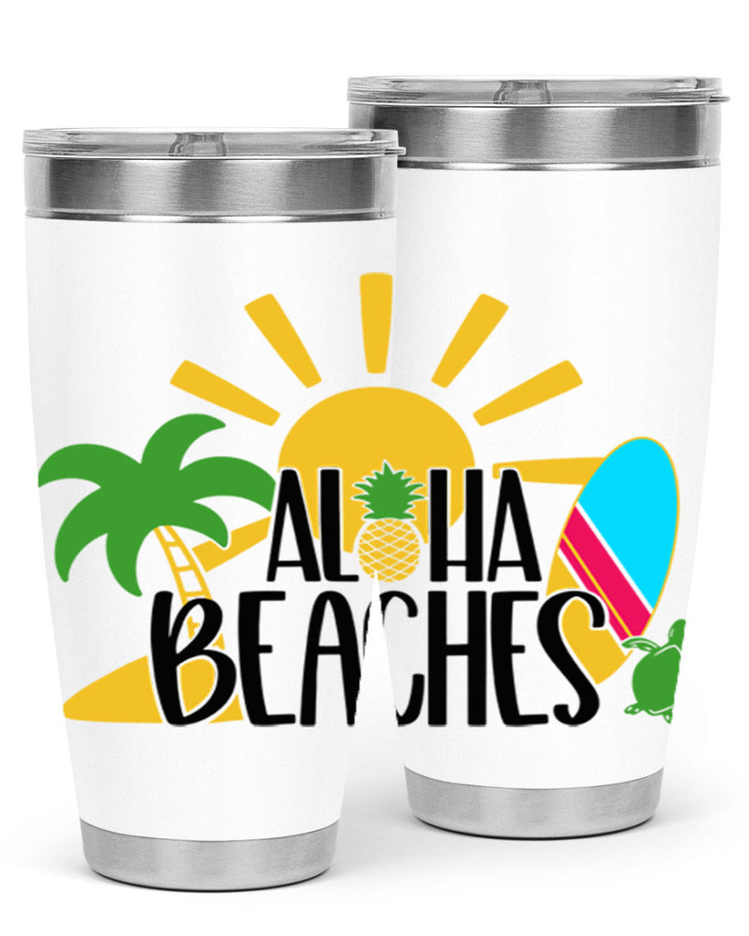 Aloha Beaches Style 55#- summer- Tumbler