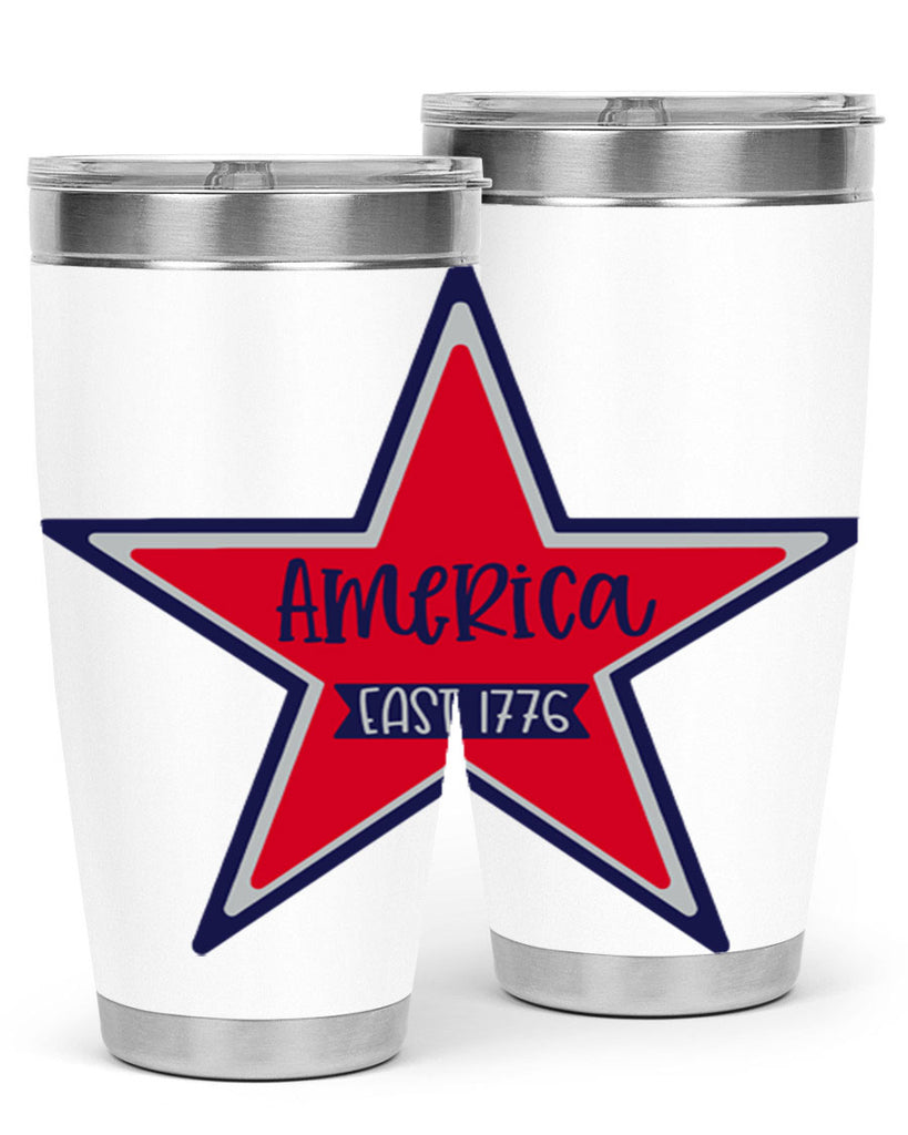 America East Style 144#- Fourt Of July- Tumbler