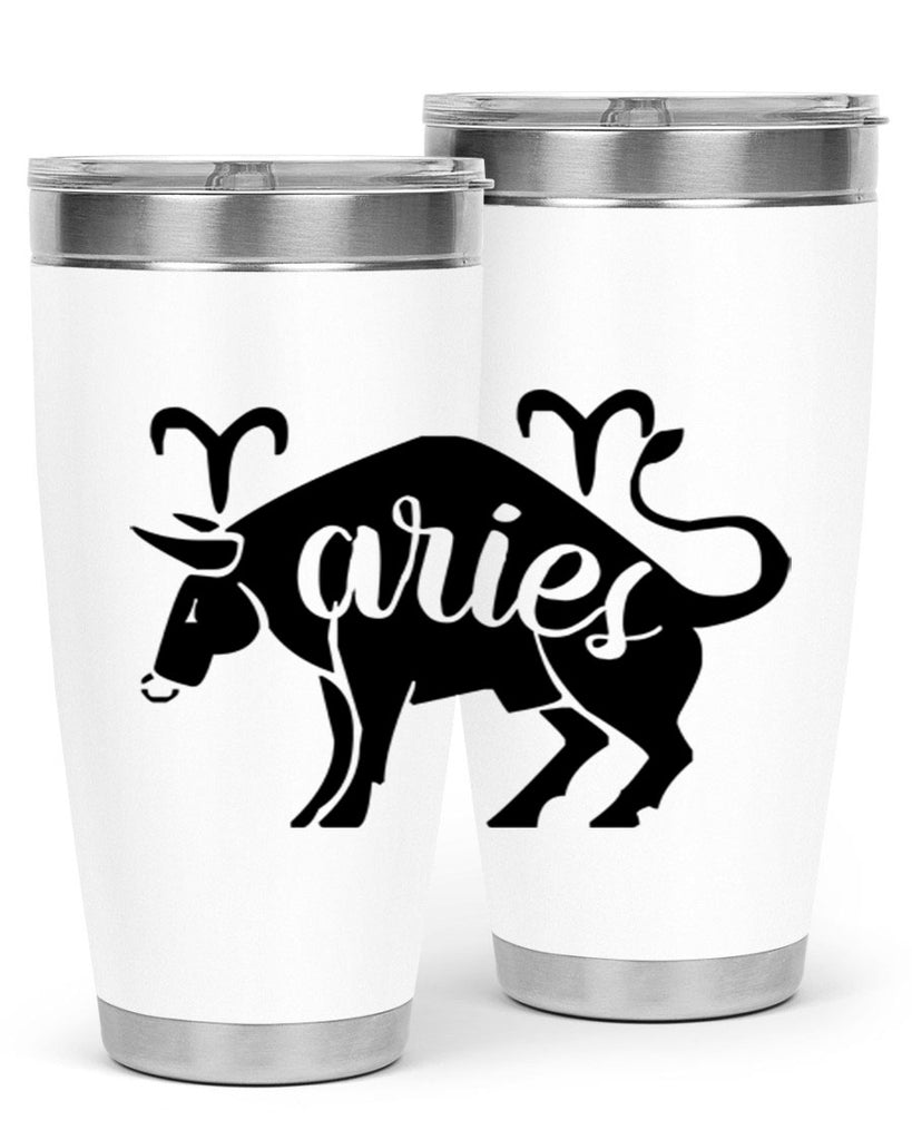 Aries 104#- zodiac- Tumbler