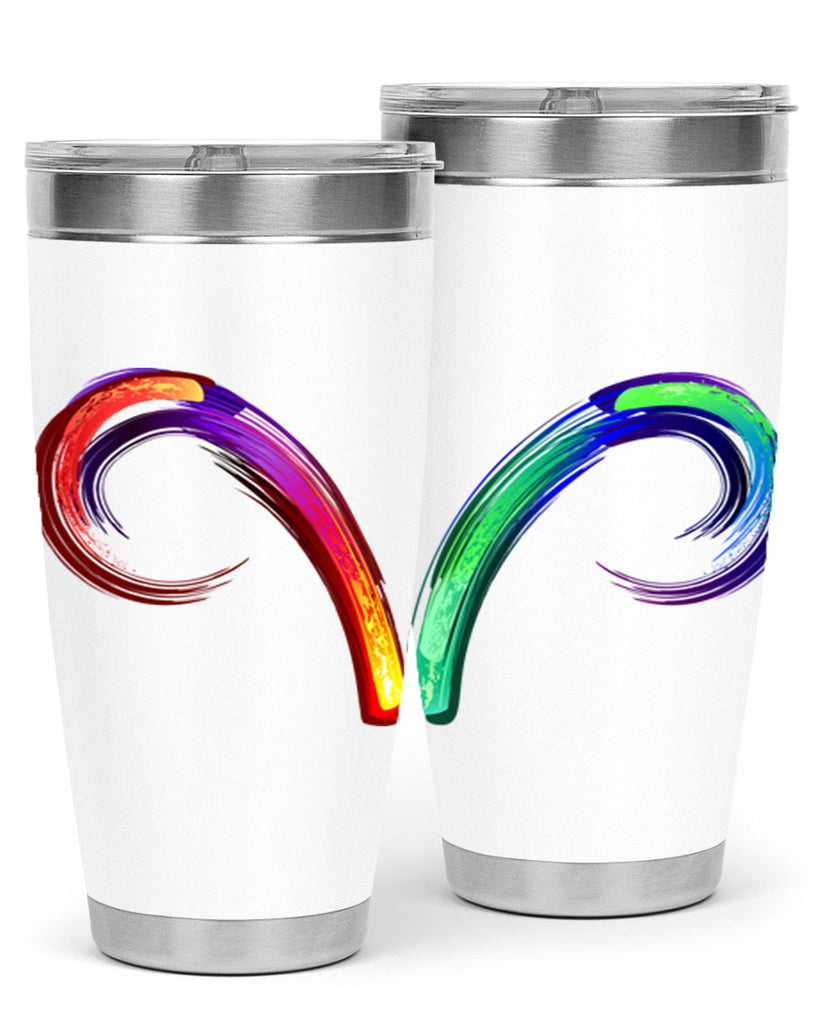Aries 559#- zodiac- Tumbler