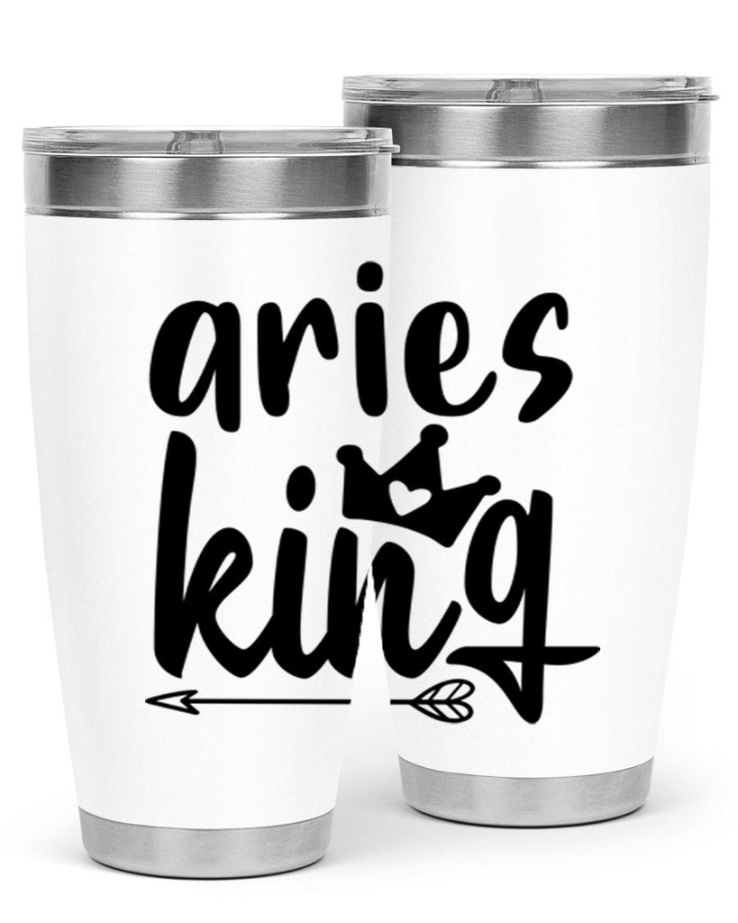 Aries king 108#- zodiac- Tumbler