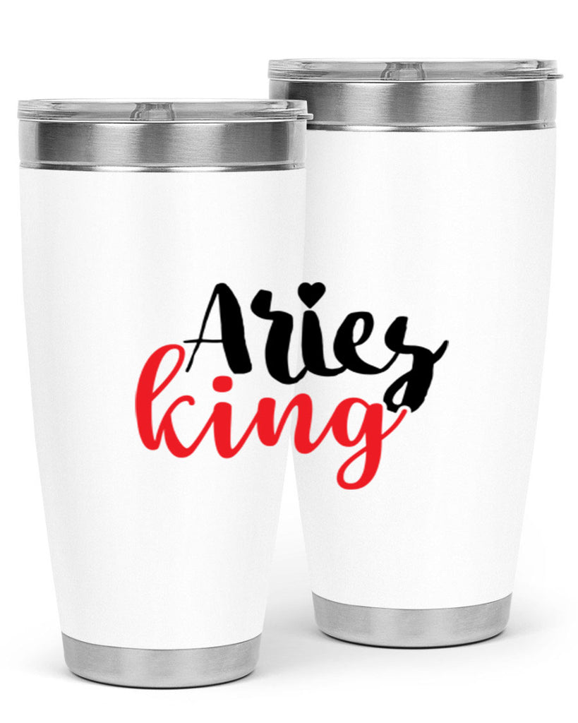 Aries king 96#- zodiac- Tumbler