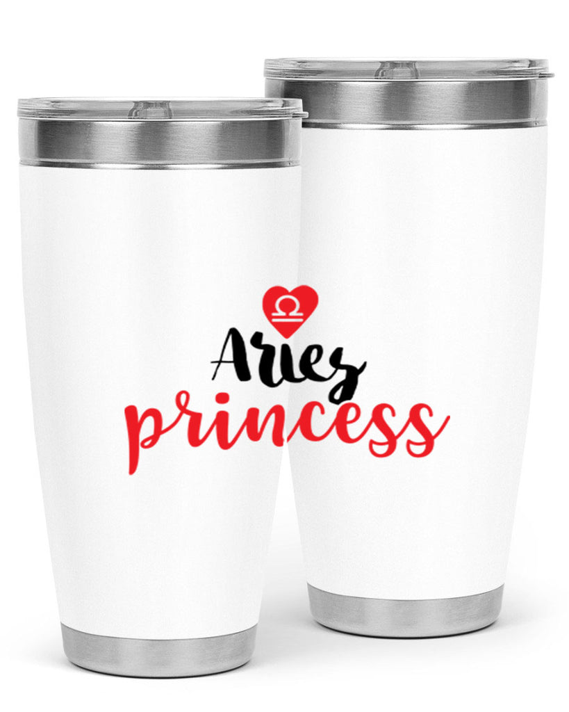 Aries princess 98#- zodiac- Tumbler