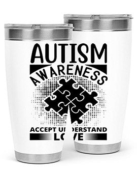 Autism awareness Style 43#- autism- Tumbler