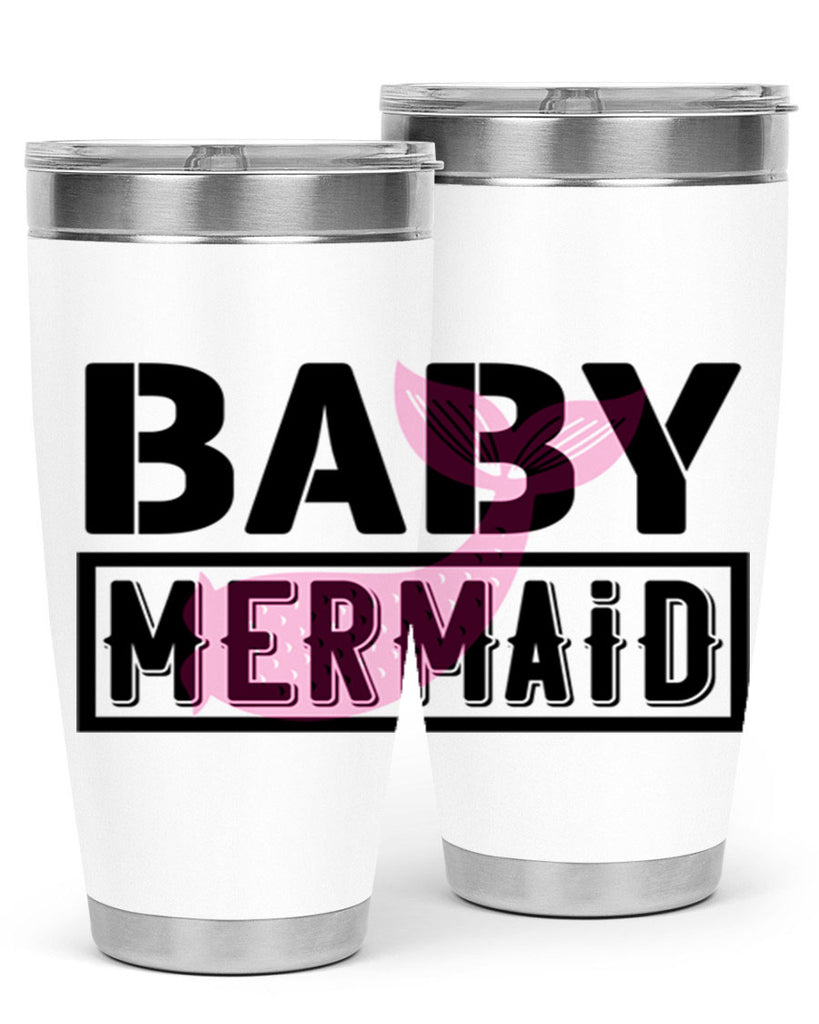 Baby mermaid 29#- mermaid- Tumbler
