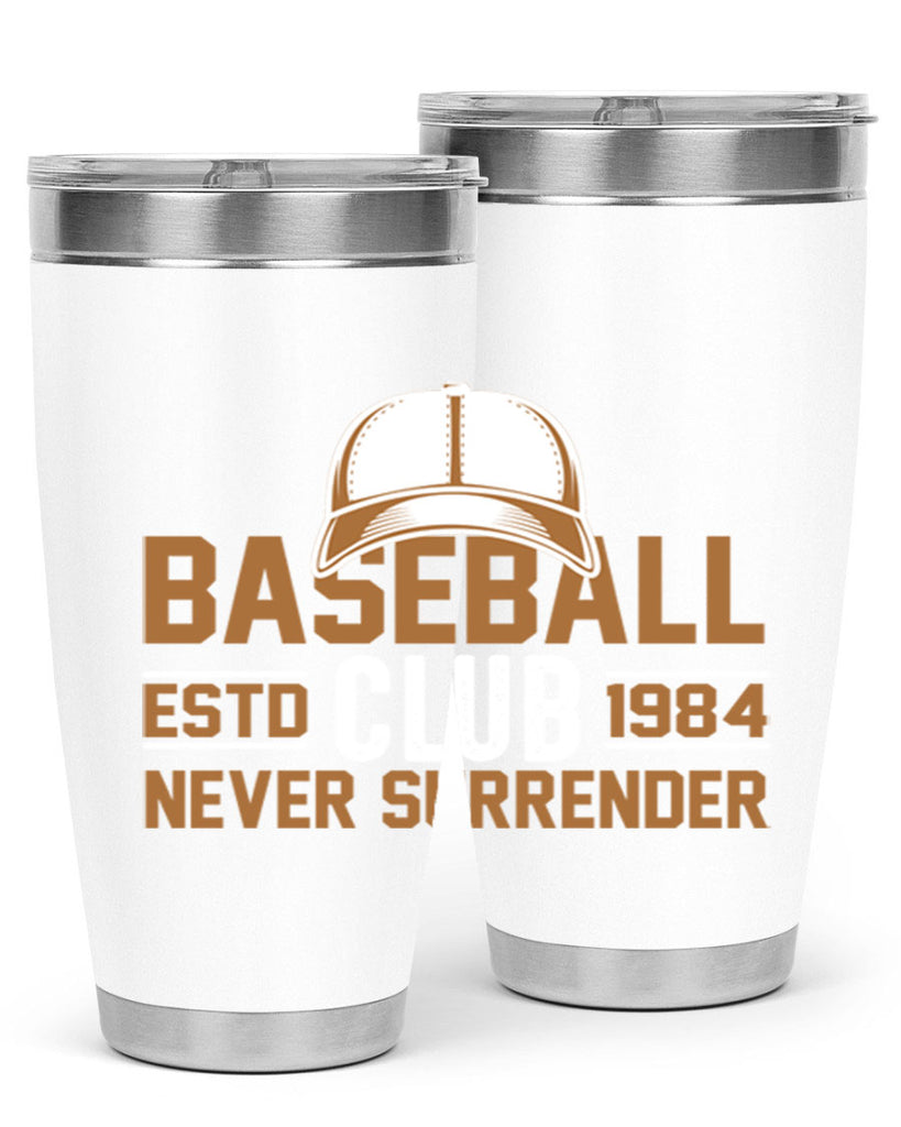 Base 1447#- baseball- Tumbler