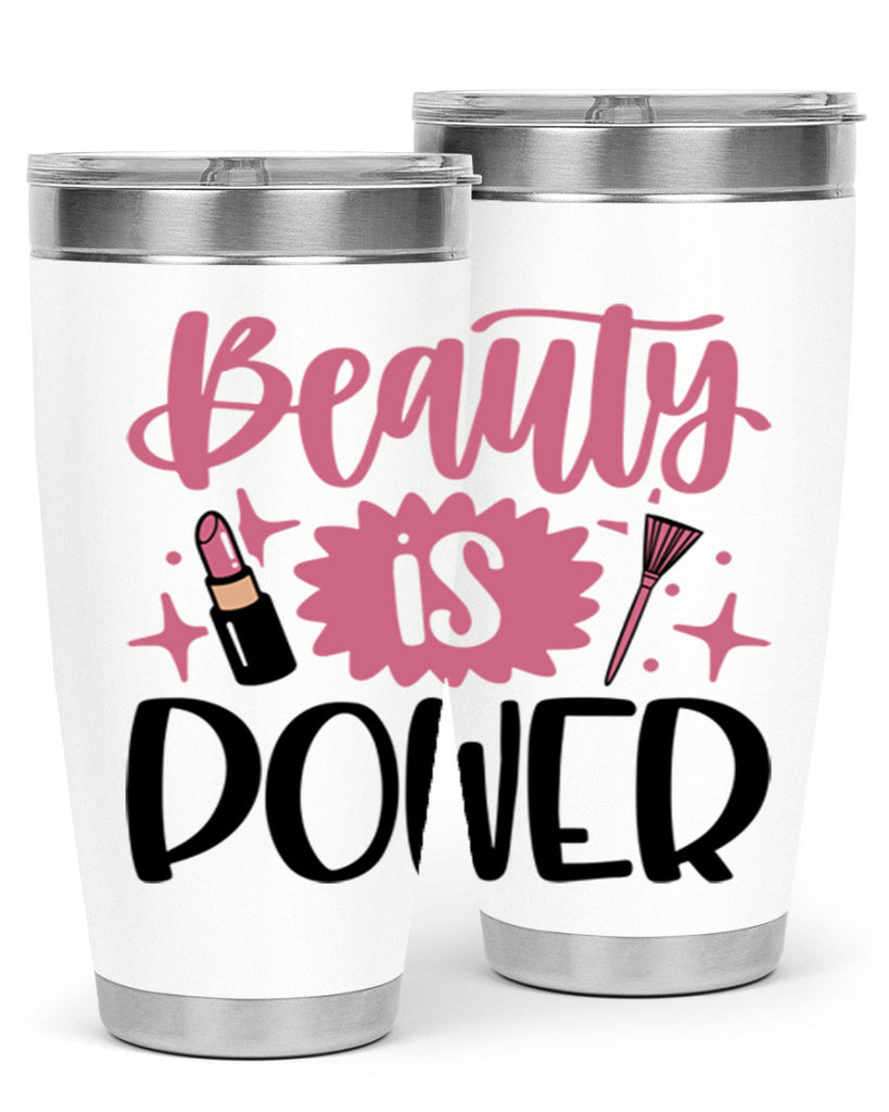Beauty Is Power Style 135#- make up- Tumbler