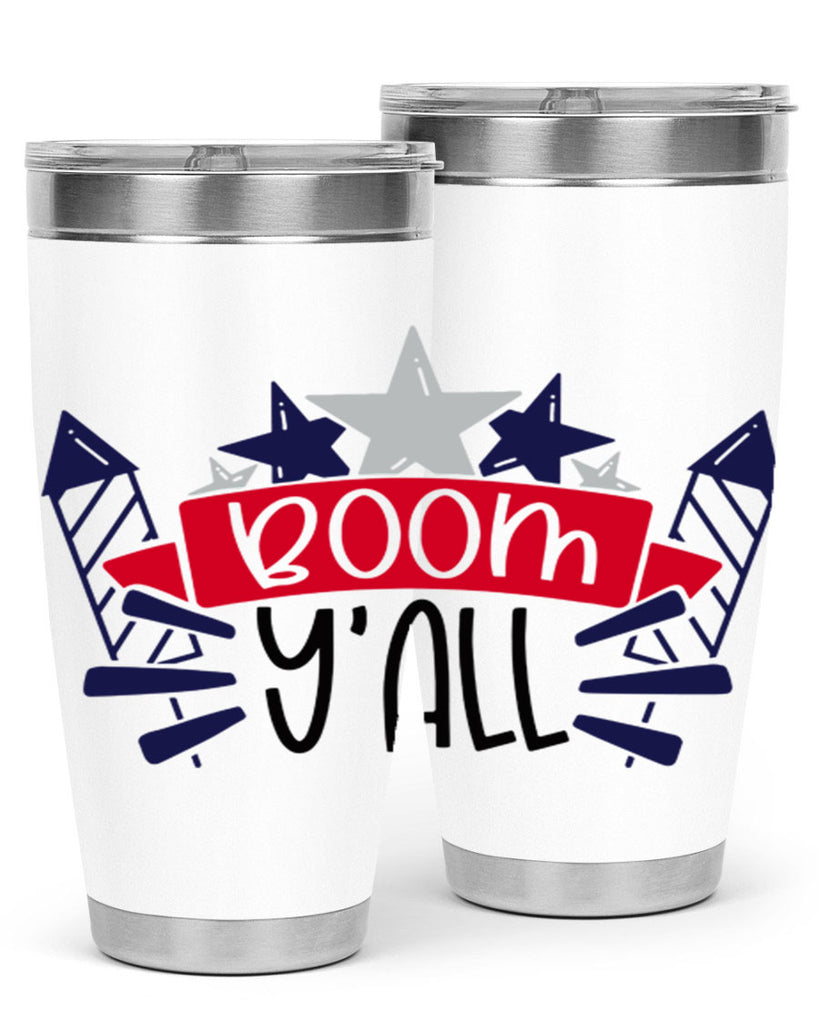 Boom Yall Style 146#- Fourt Of July- Tumbler