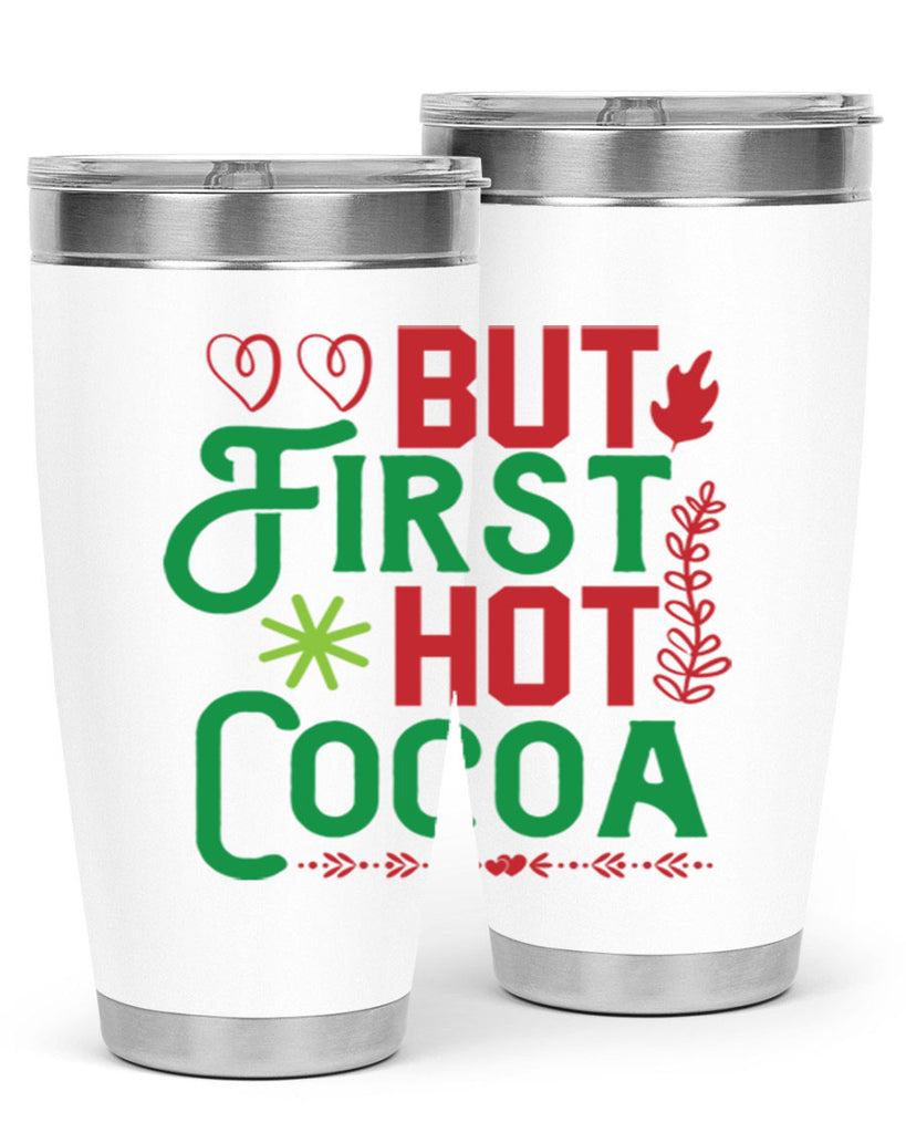 But First Hot Cocoa 32#- winter- Tumbler
