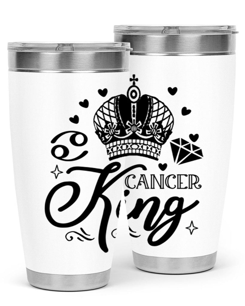 Cancer king 158#- zodiac- Tumbler