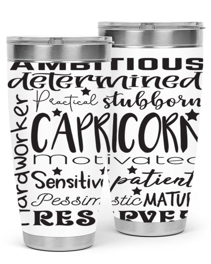 Capricorn 566#- zodiac- Tumbler