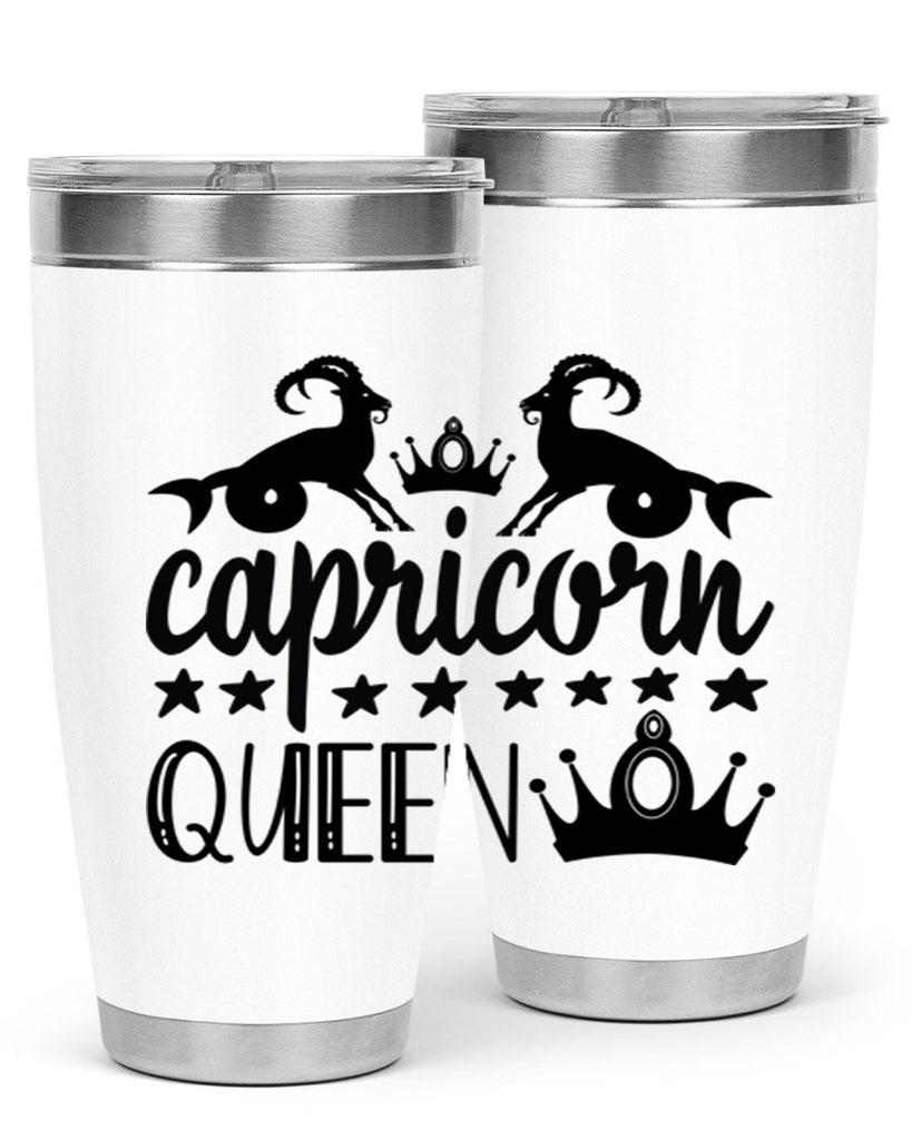 Capricorn queen 195#- zodiac- Tumbler