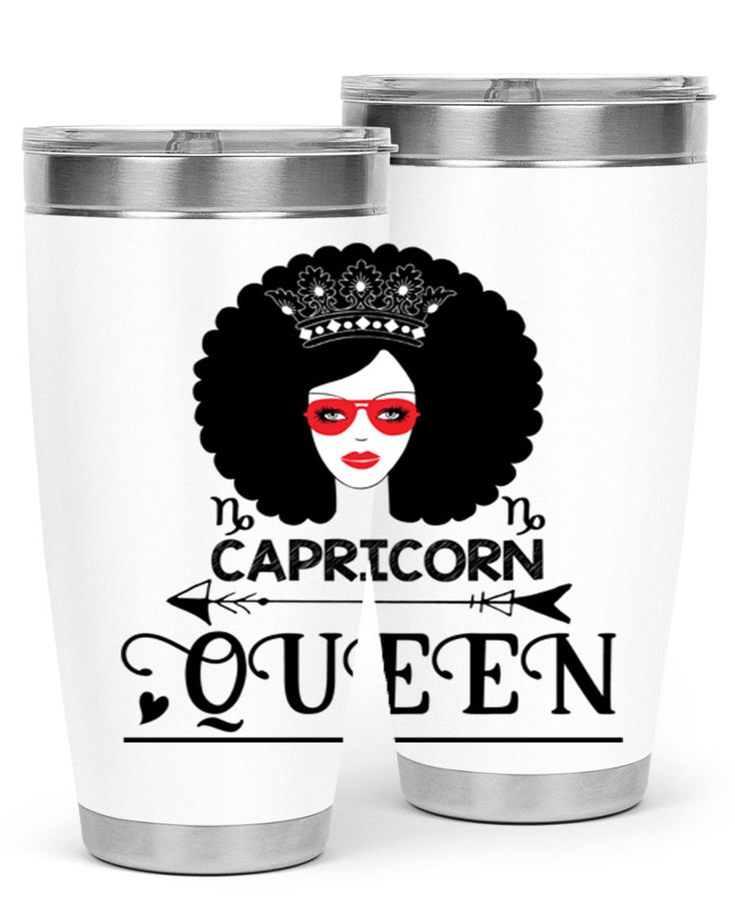 Capricorn queen 197#- zodiac- Tumbler