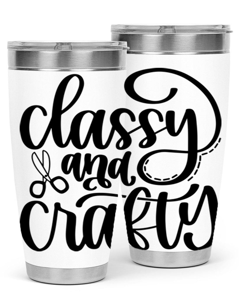 Classy And Crafty 43#- crafting- Tumbler