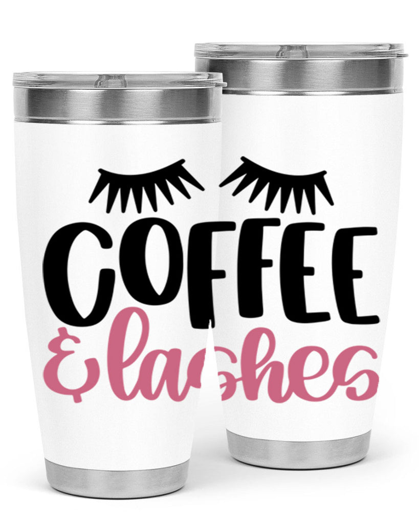 Coffee Lashes Style 110#- make up- Tumbler