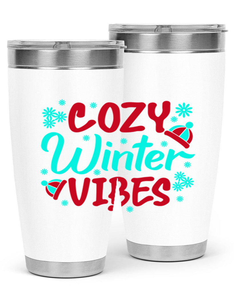 Cozy Winter Vibes Winter 83#- winter- Tumbler