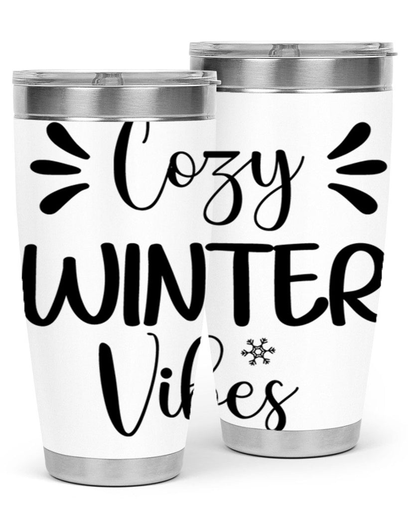 Cozy Winter Vibes76#- winter- Tumbler