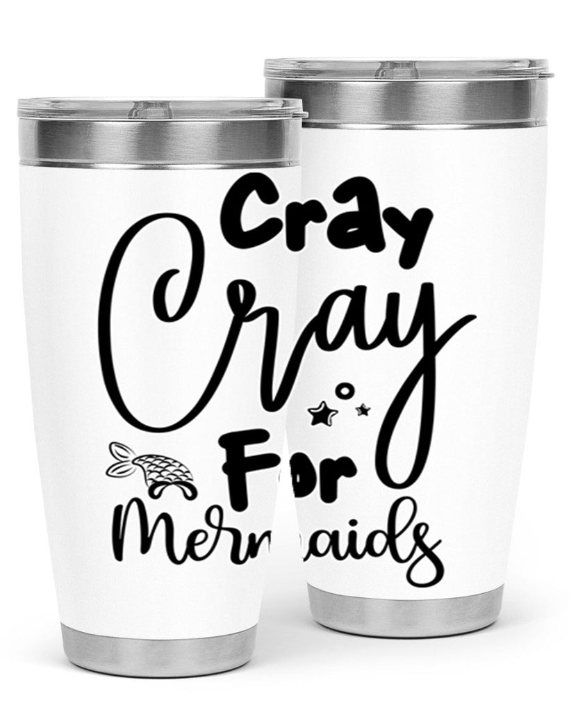 Cray Cray For Mermaids 88#- mermaid- Tumbler