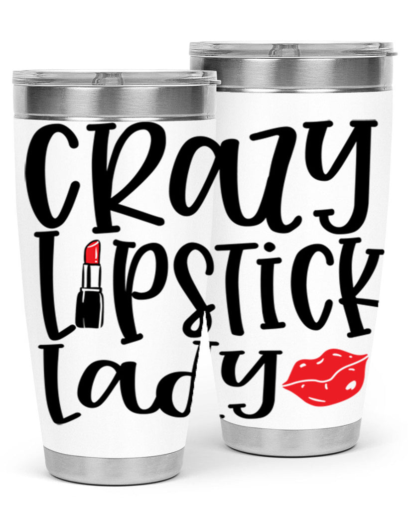 Crazy Lipstick Lady Style 240#- make up- Tumbler