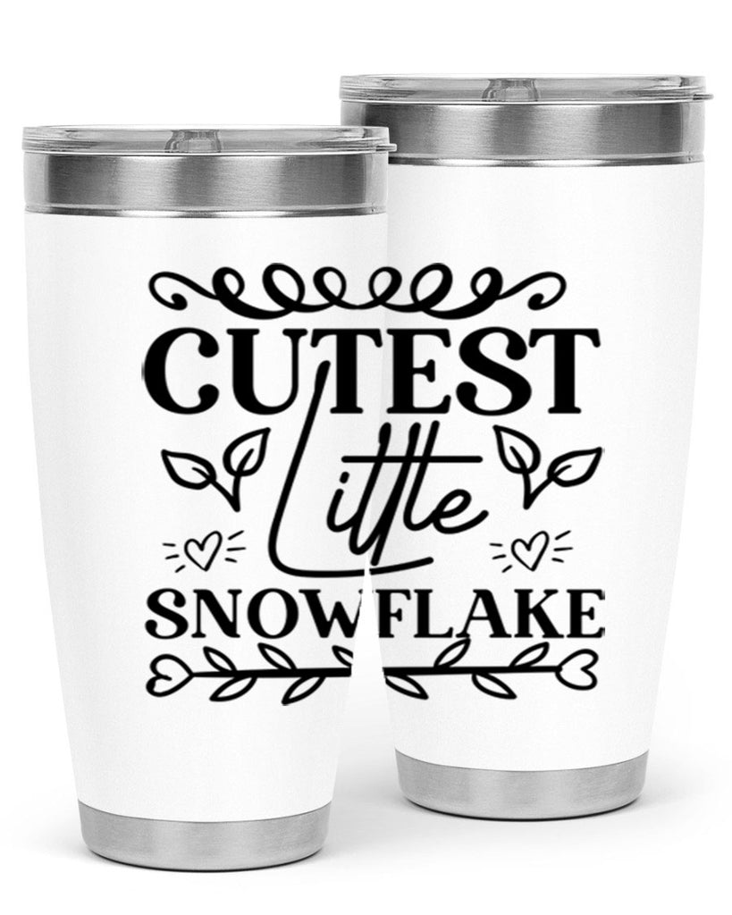 Cutest Little Snowflake 88#- winter- Tumbler