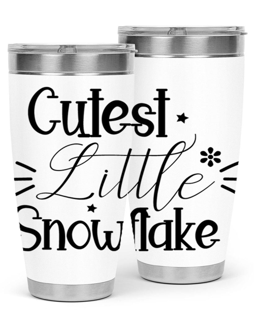 Cutest Little Snowflake90#- winter- Tumbler