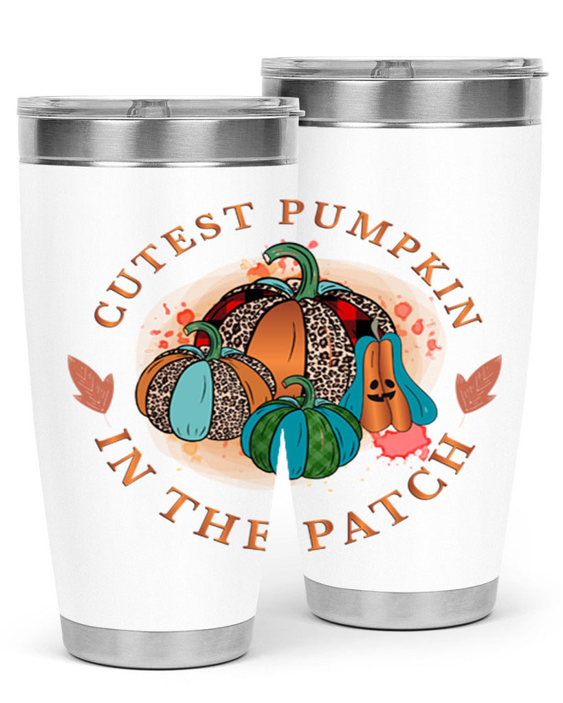 Cutest Pumpkin in the Patch 65#- fall- Tumbler