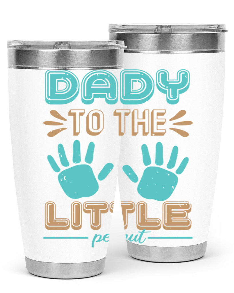 Dady to the little peanut Style 43#- baby shower- tumbler