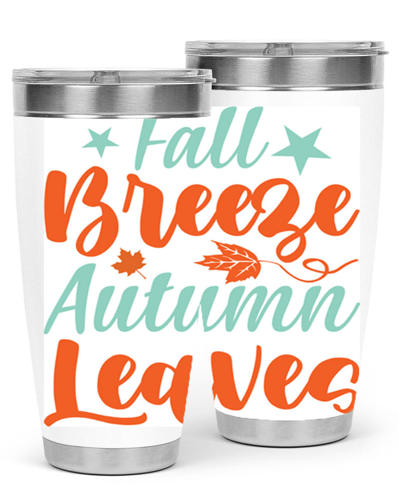 FallBreezeAutumnLeaves 147#- fall- Tumbler