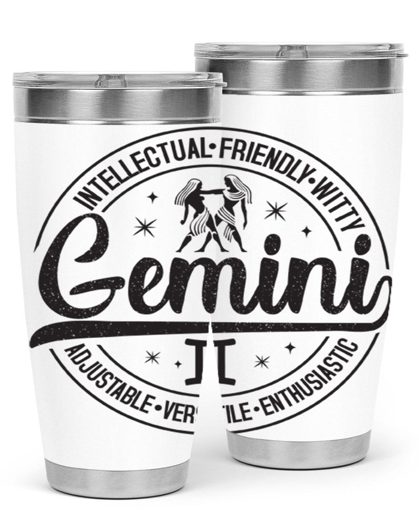 Gemini 225#- zodiac- Tumbler