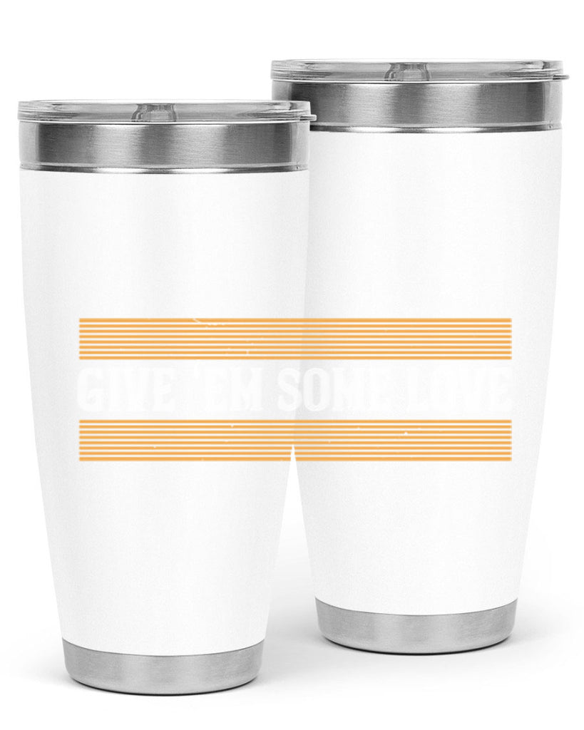 Give ‘em some love 2258#- badminton- Tumbler