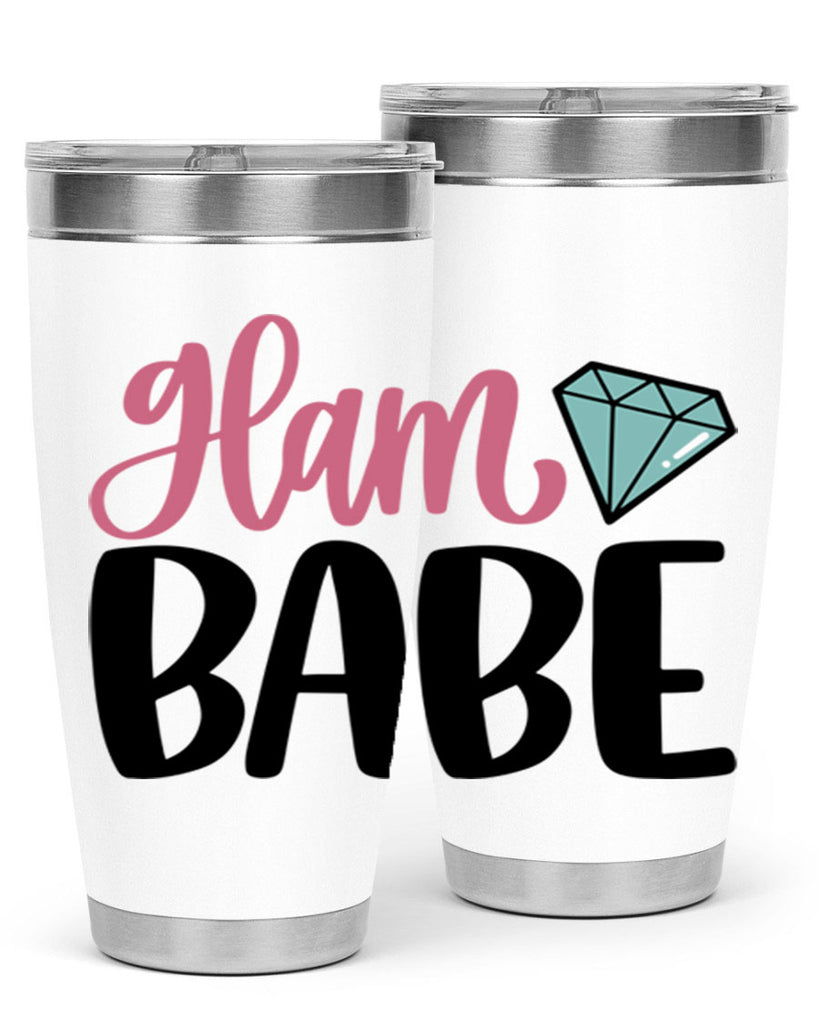 Glam Babe Style 98#- make up- Tumbler