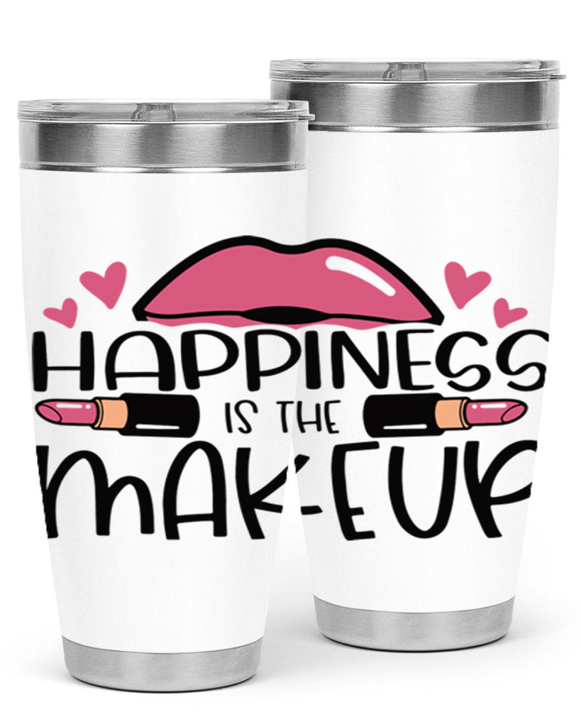 Hapiness Is The Makeup Style 95#- make up- Tumbler