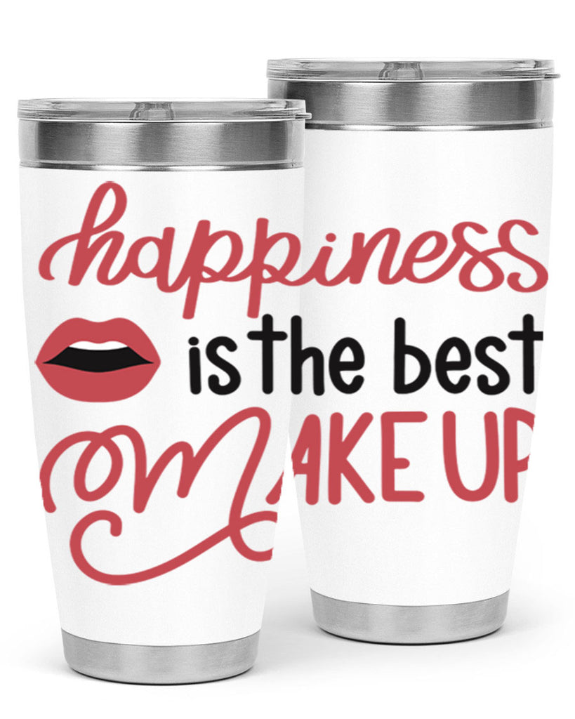 Happiness is the Best Makeup Style 94#- make up- Tumbler