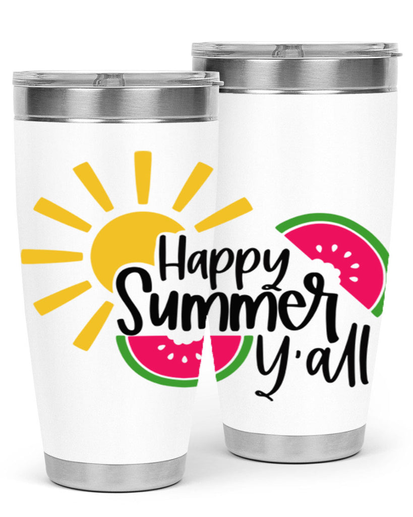 Happy Summer Yall Style 41#- summer- Tumbler