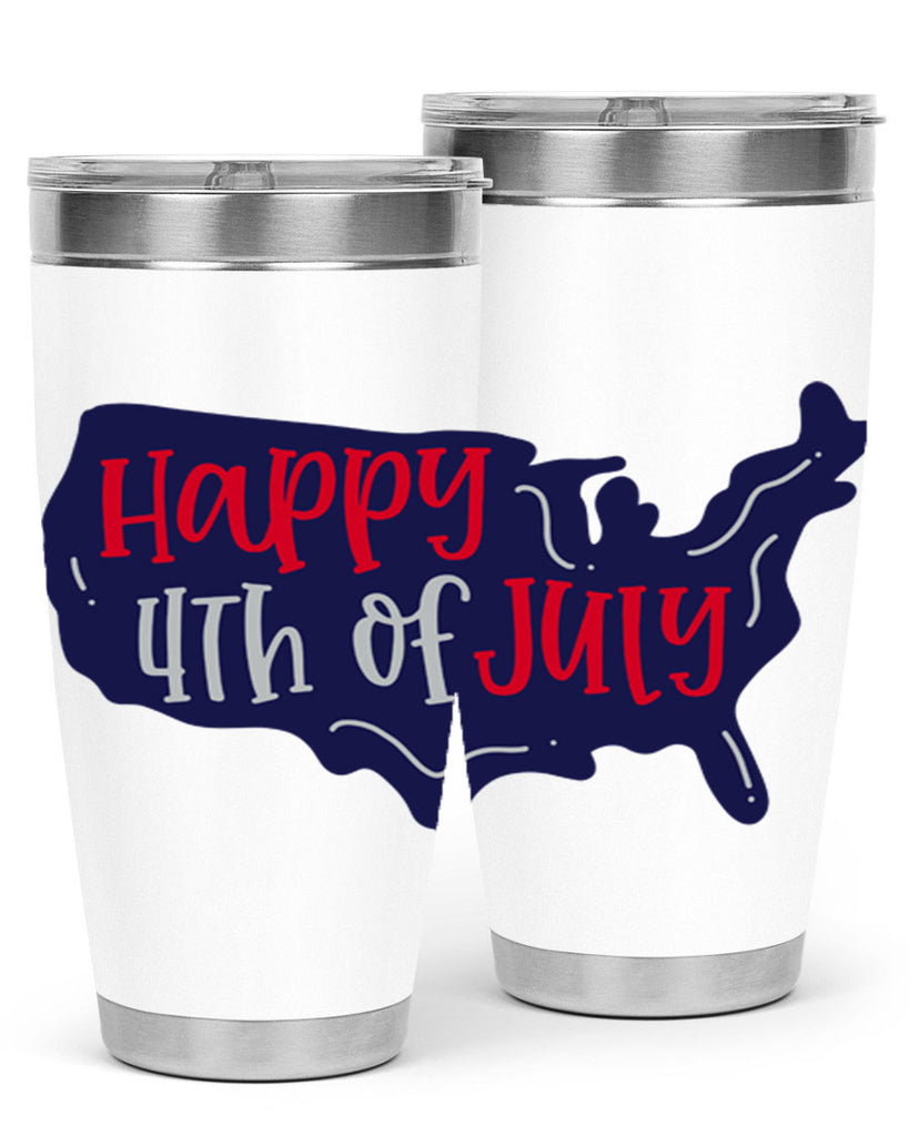 Happy th Of July Style 153#- Fourt Of July- Tumbler
