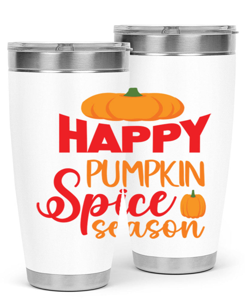 HappyPumpkinSpiceSeason 259#- fall- Tumbler