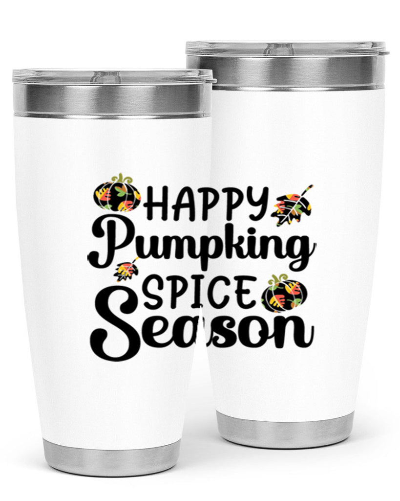 Happypumpkinspiceseason 258#- fall- Tumbler