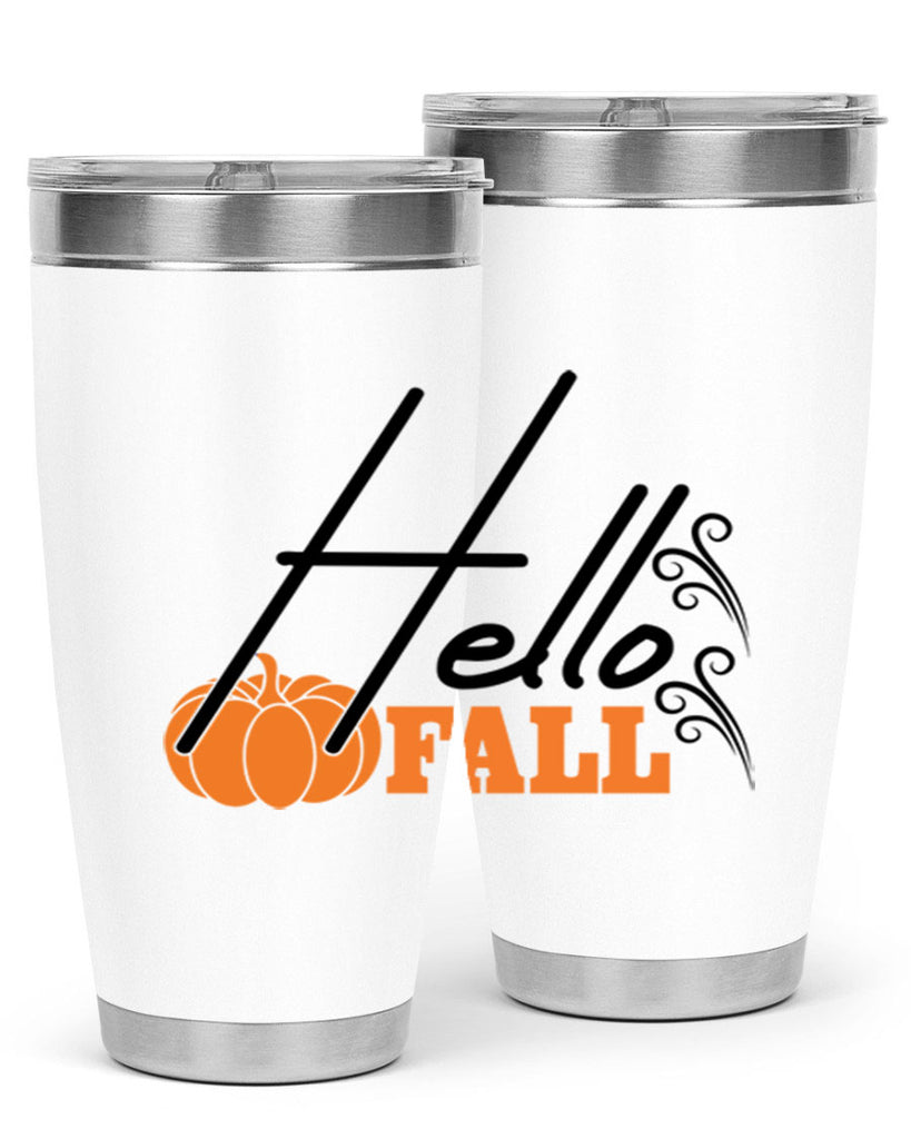 Hello Fall 281#- fall- Tumbler