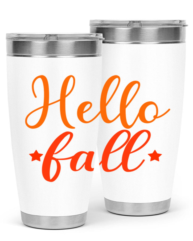 Hello Fall Design 278#- fall- Tumbler